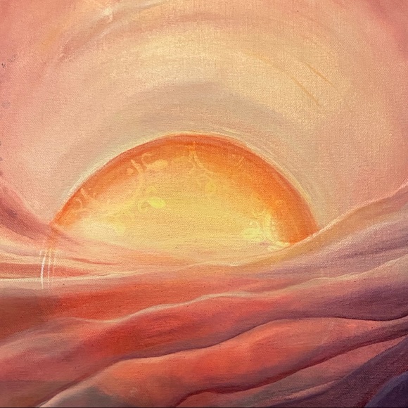 Original Art 🖼 Oil on Canvas Painting 🎨 20x30 - Picture 2 of 5